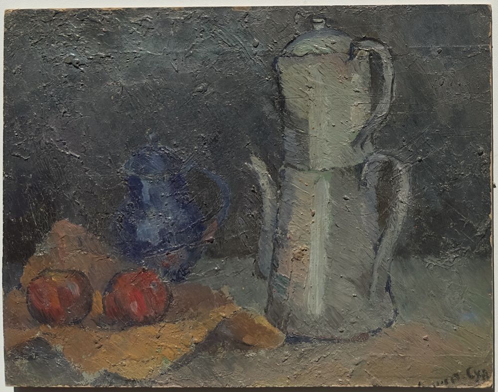 Nature morte à la cafetière