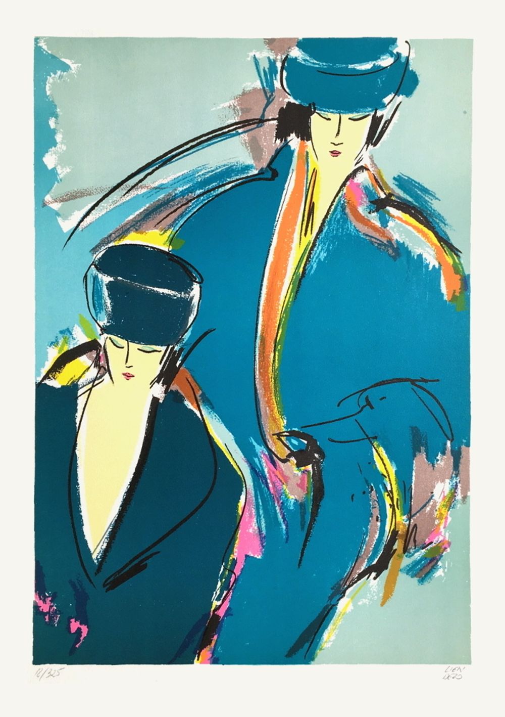Les deux mannequins
