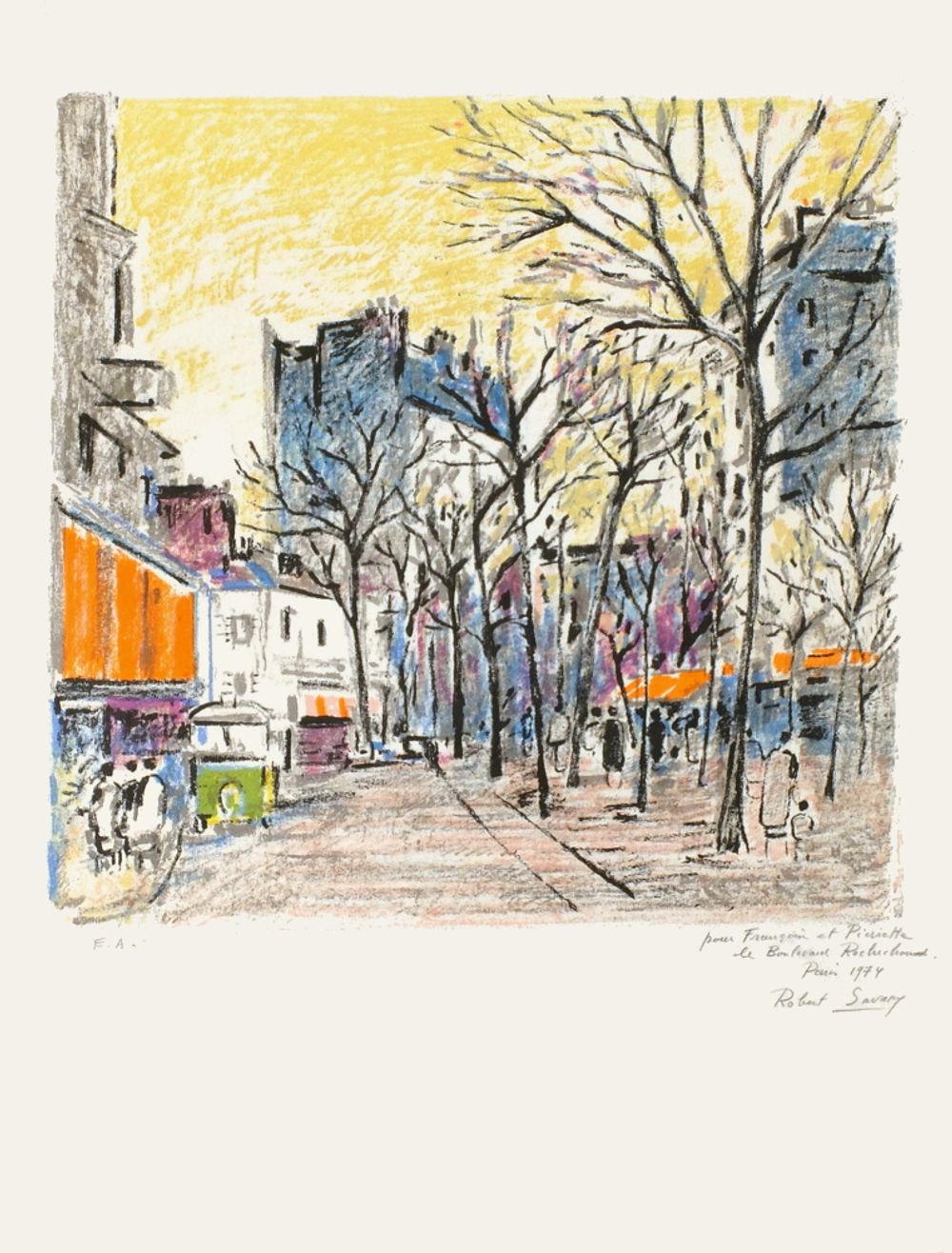 Paris Boulevard de Rochechouart