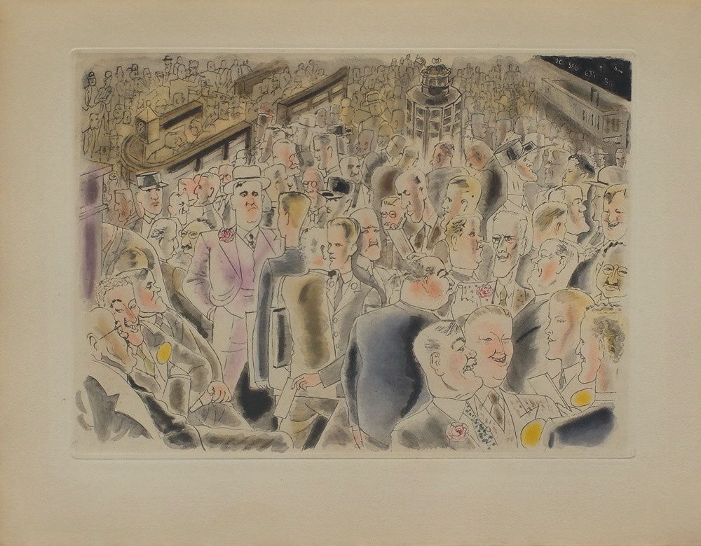 Rues et visages de New-York - Wall Street