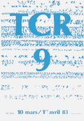 Expo 83 - TCR9