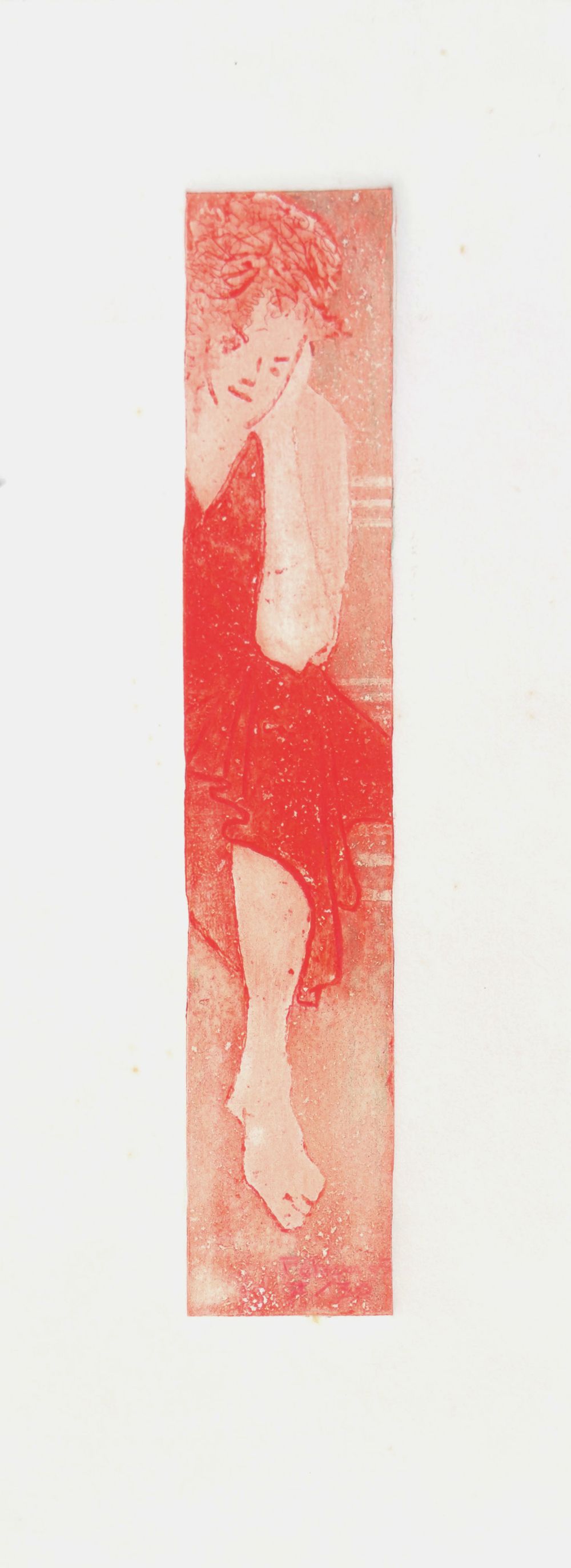 La robe rouge