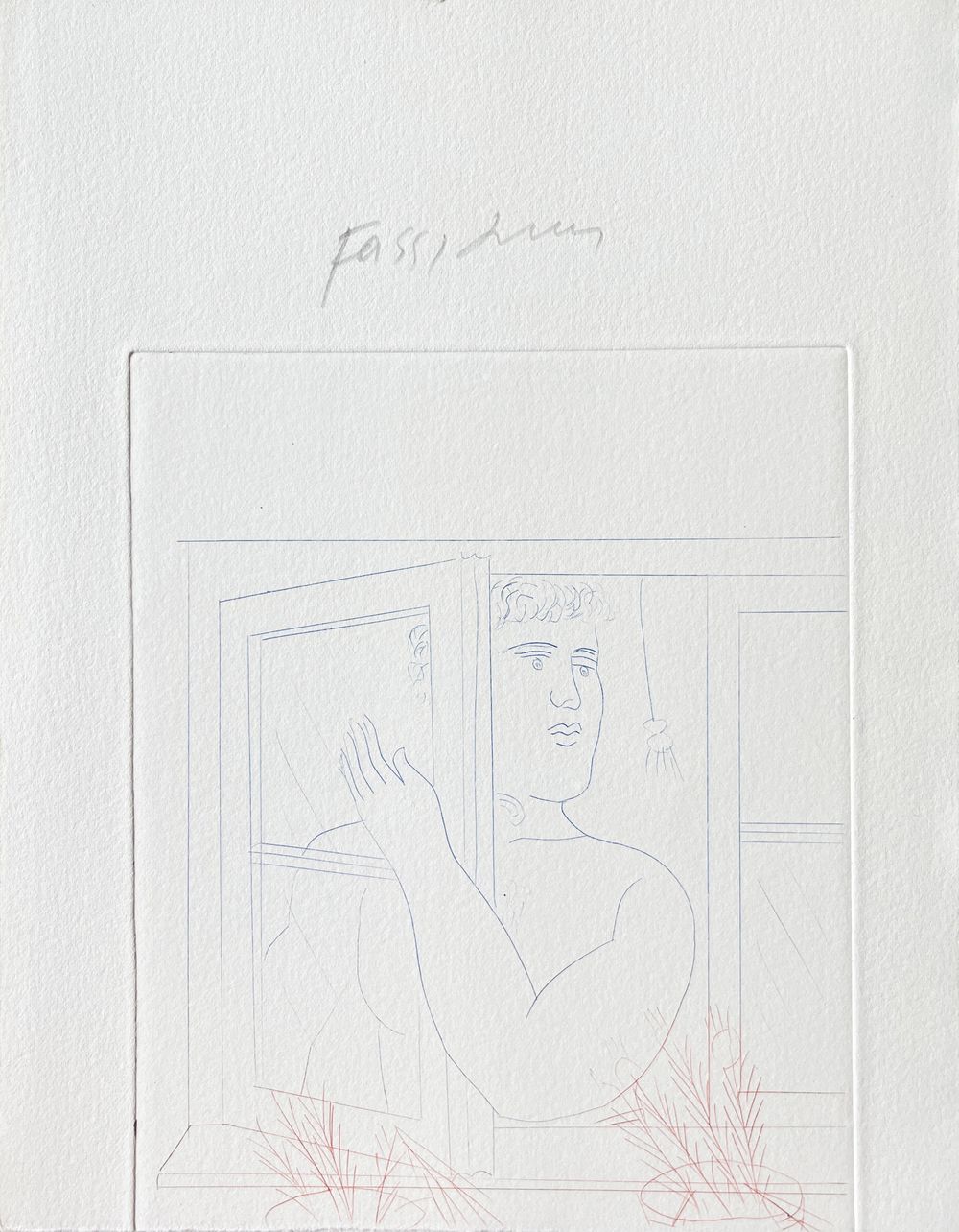 Anges des miroirs - 5 etchings signed