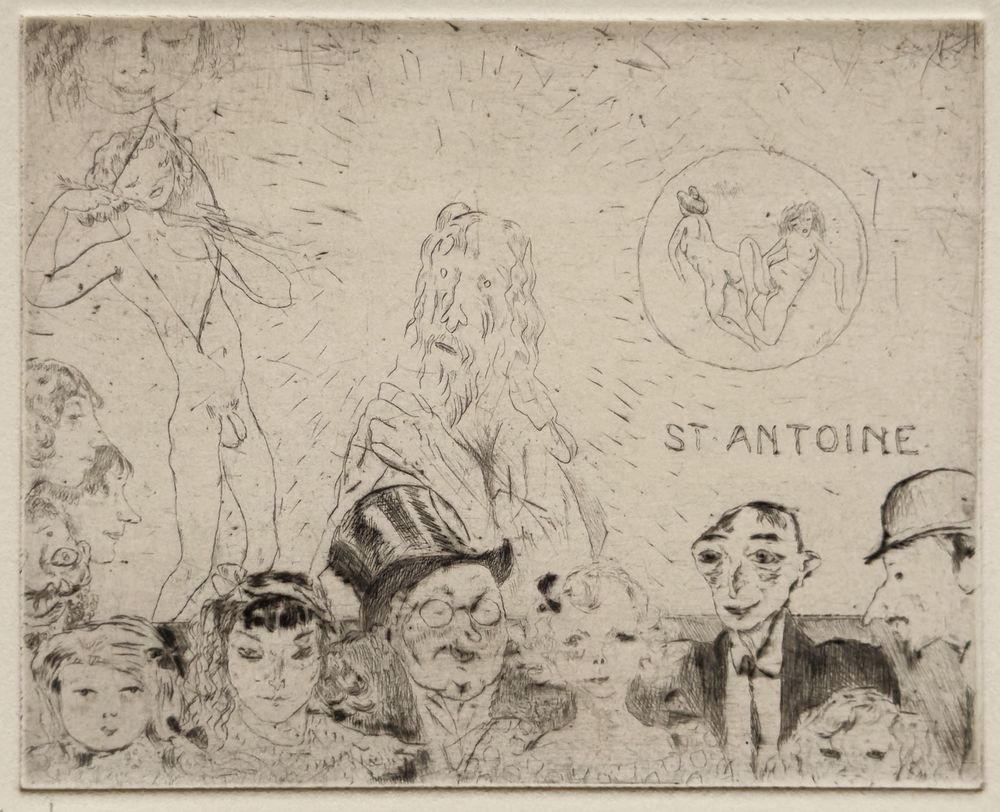 Tentation de Saint-Antoine — vue 2