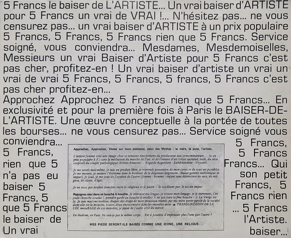 Le baiser de l'artiste II — vue 2