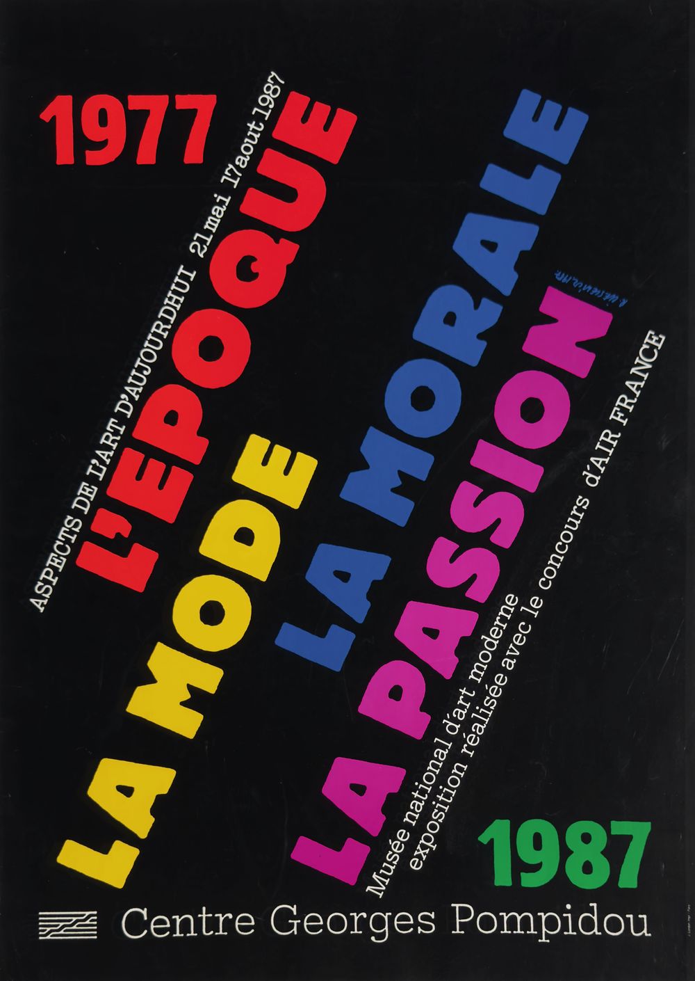 L'époque la mode la morale la passion
