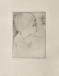 Enfant au papillon