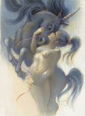 Jeune fille à la licorne