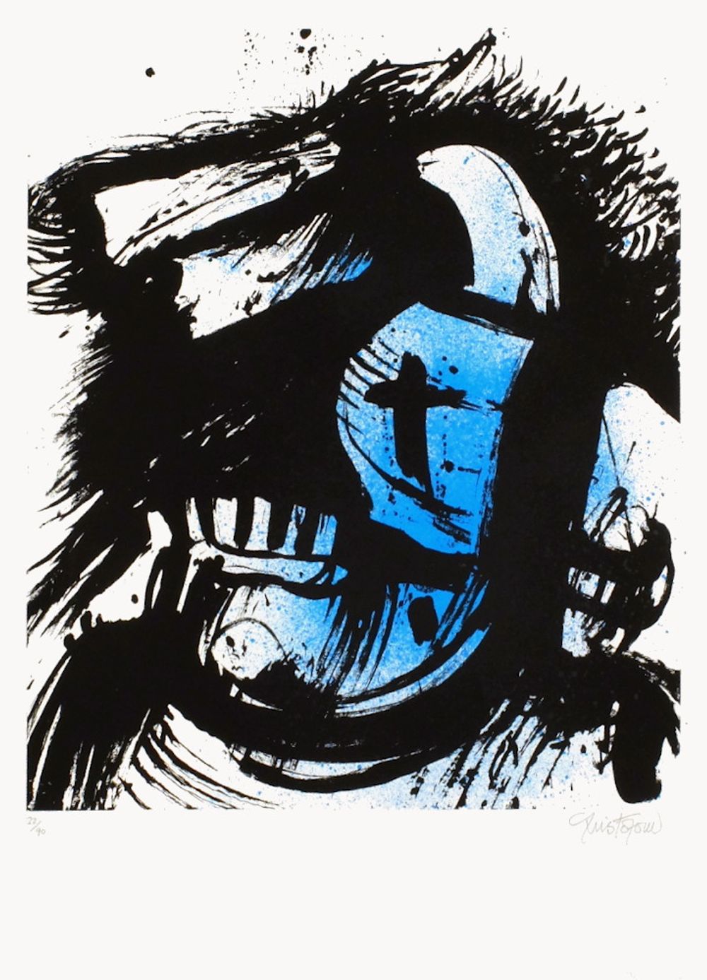 Cavalier bleu