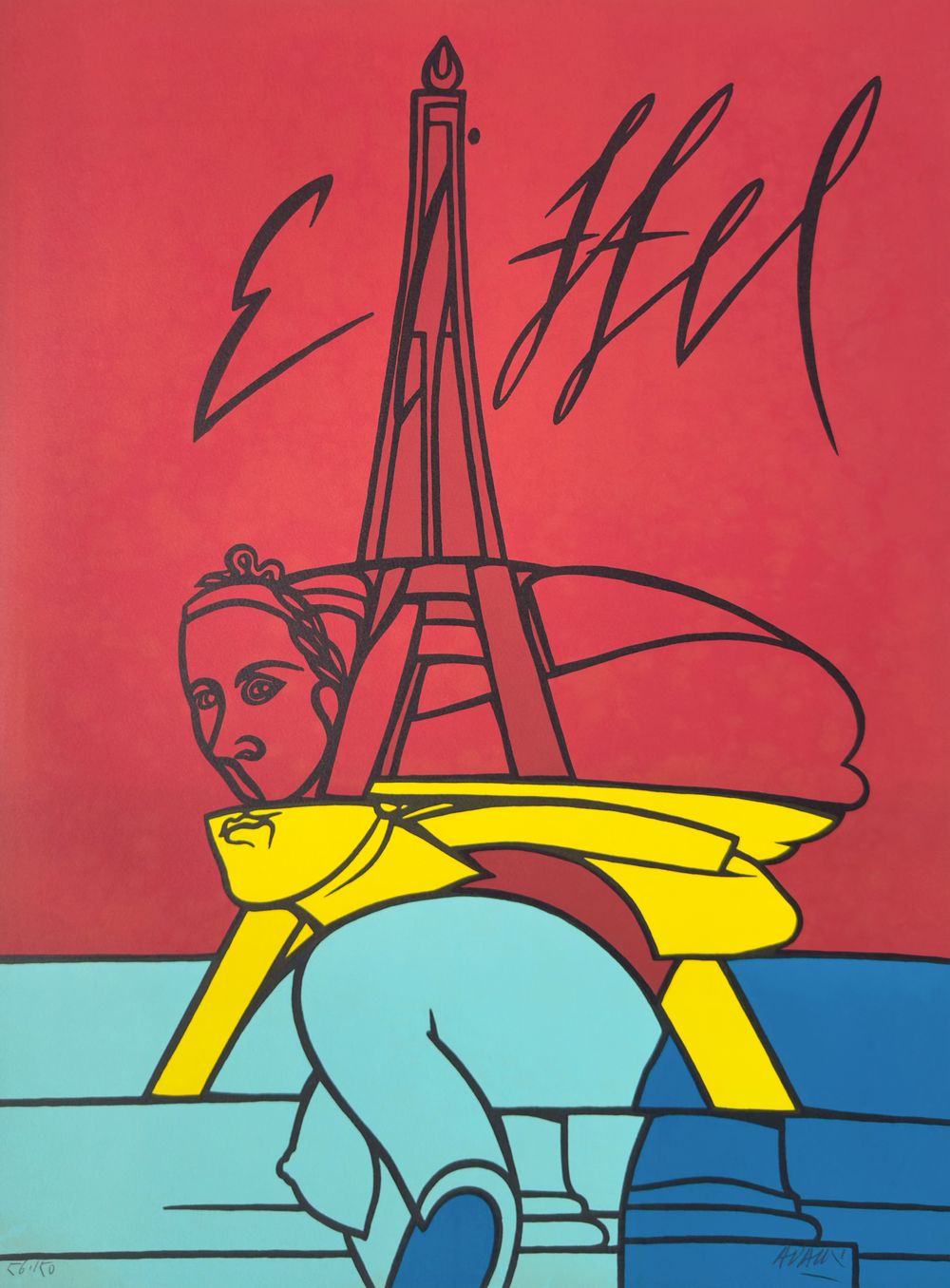 Hommage à la tour Eiffel