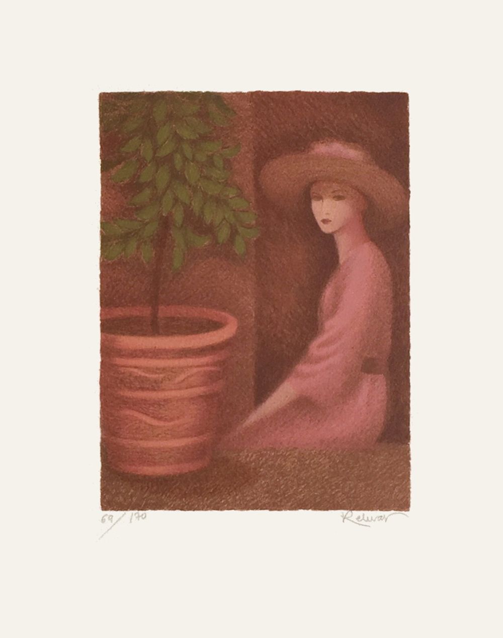 Fille à la fenêtre
