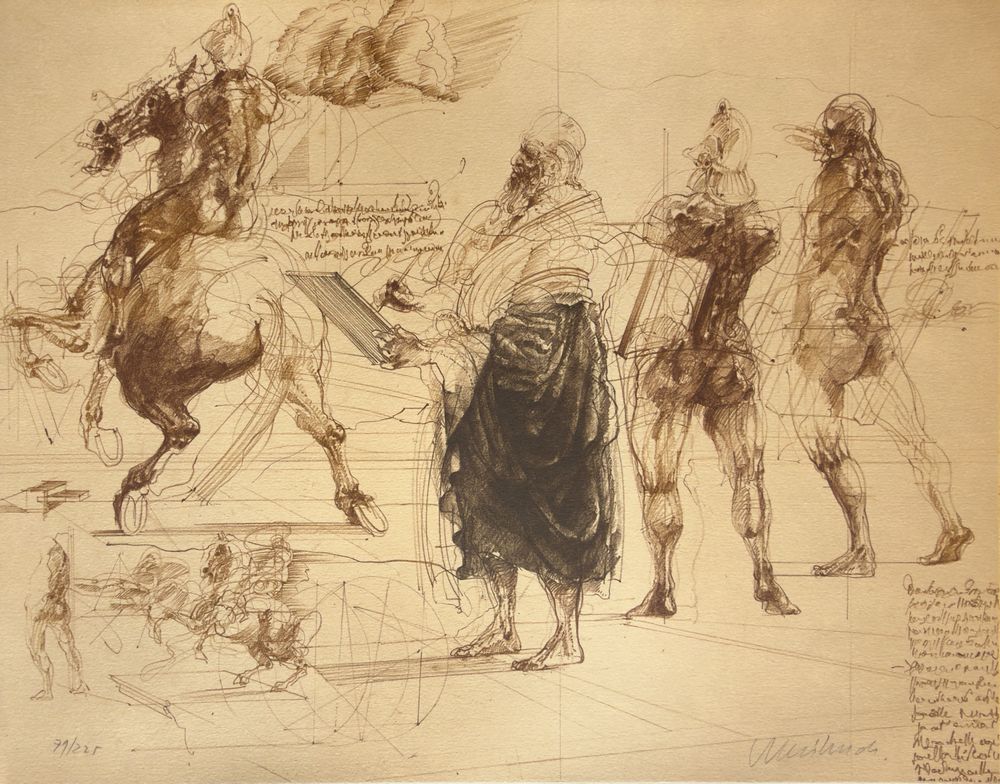 Hommage à Léonard de Vinci III