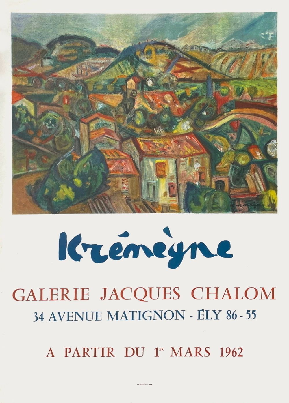 Expo 62 - Galerie Jacques Chalom