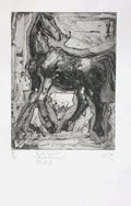 El caballo (Bajo-Relieve) Pl. X