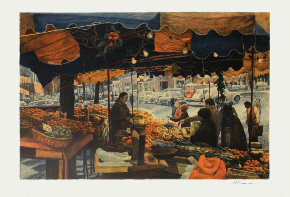 Paris markets - fruits and vegetables