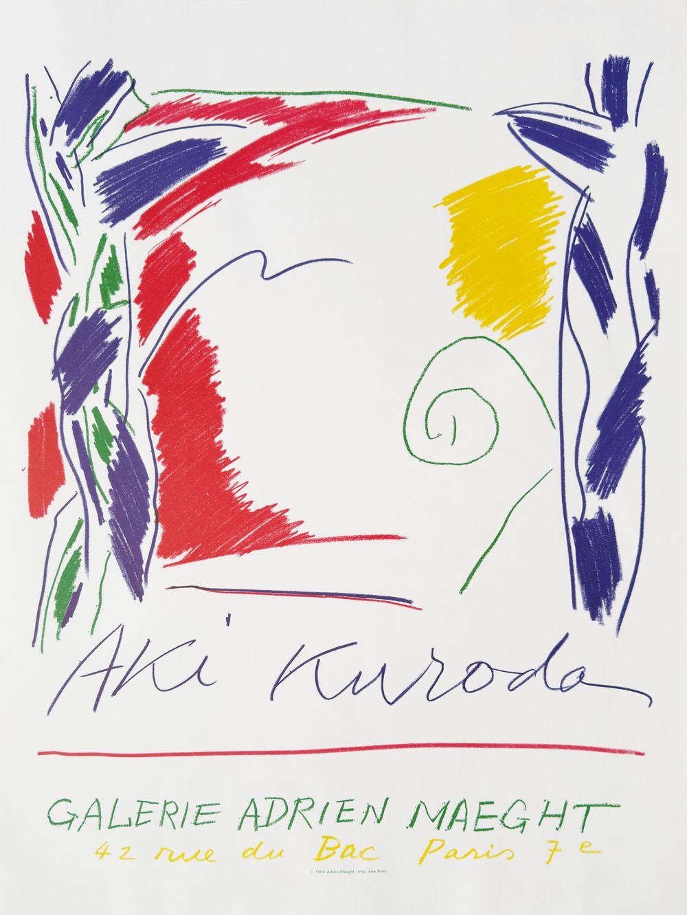 Expo 1984 - Galerie Maeght