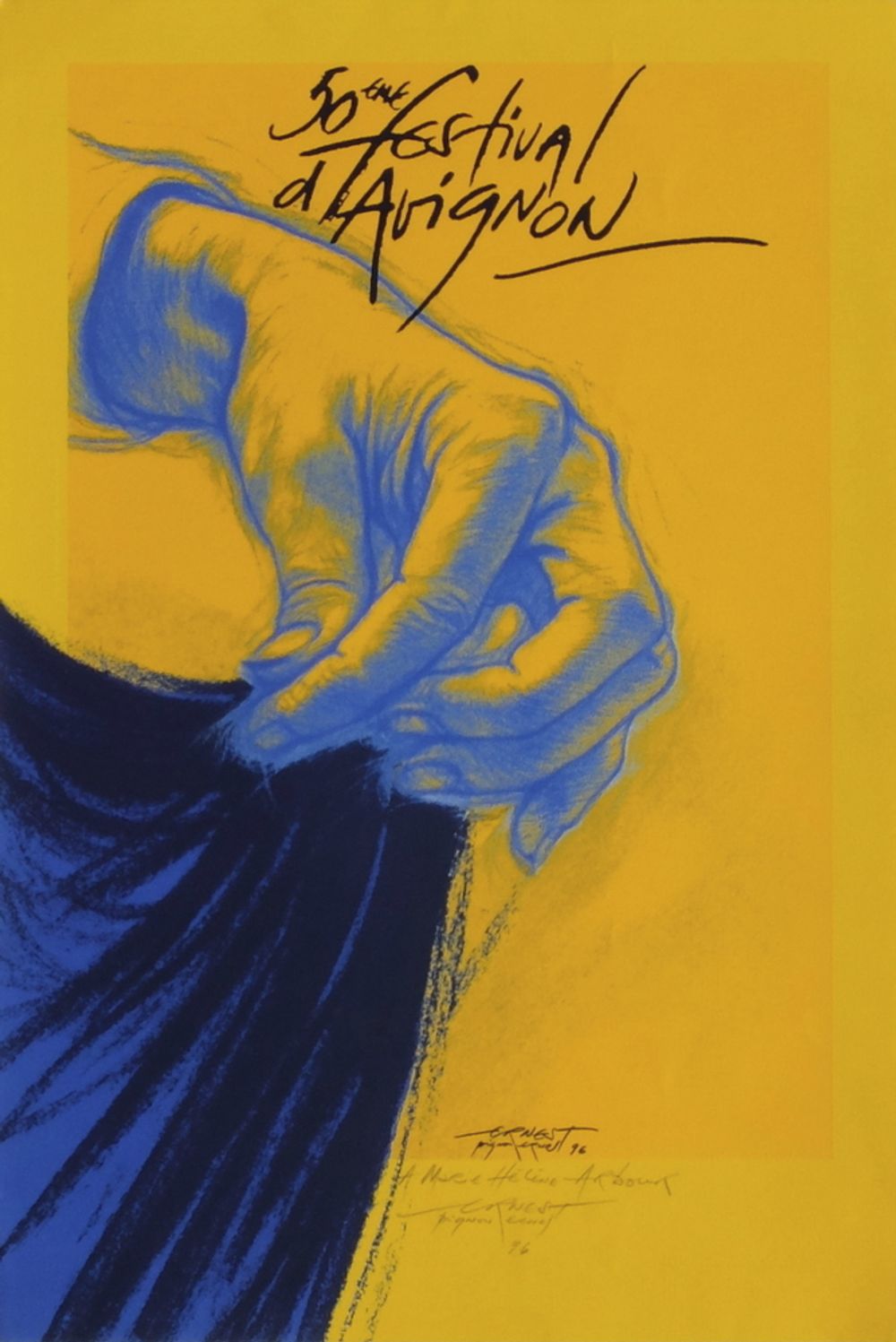 Festival d'Avignon 1996 (dédicacée)