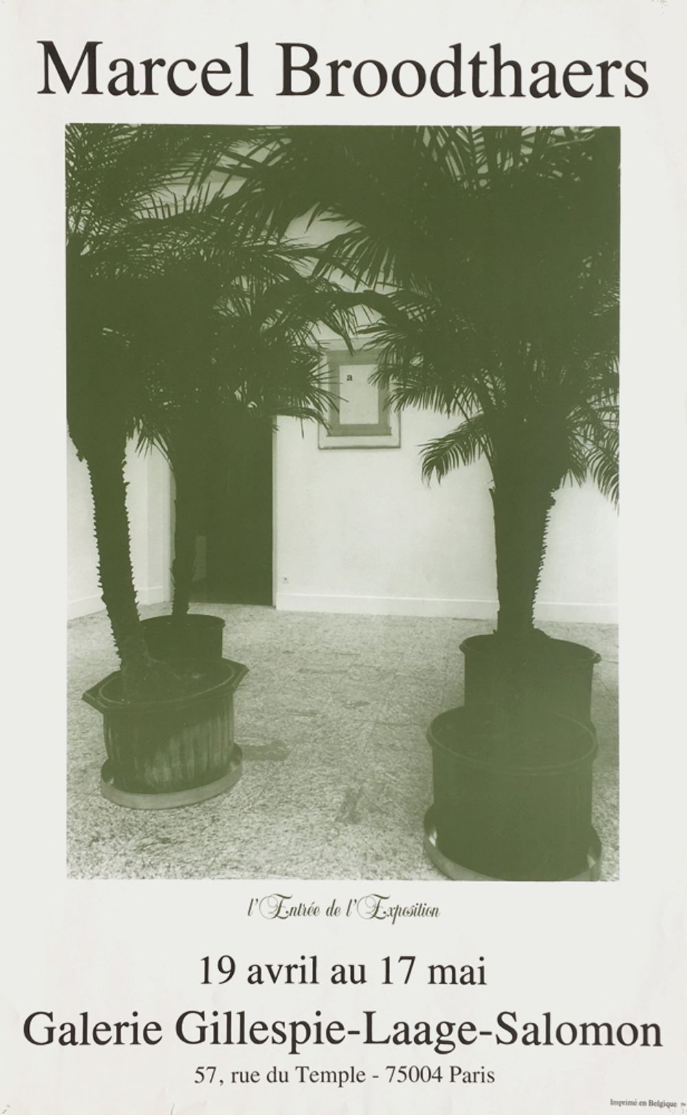 Expo 82 - Galerie Gillespie Laage Salomon