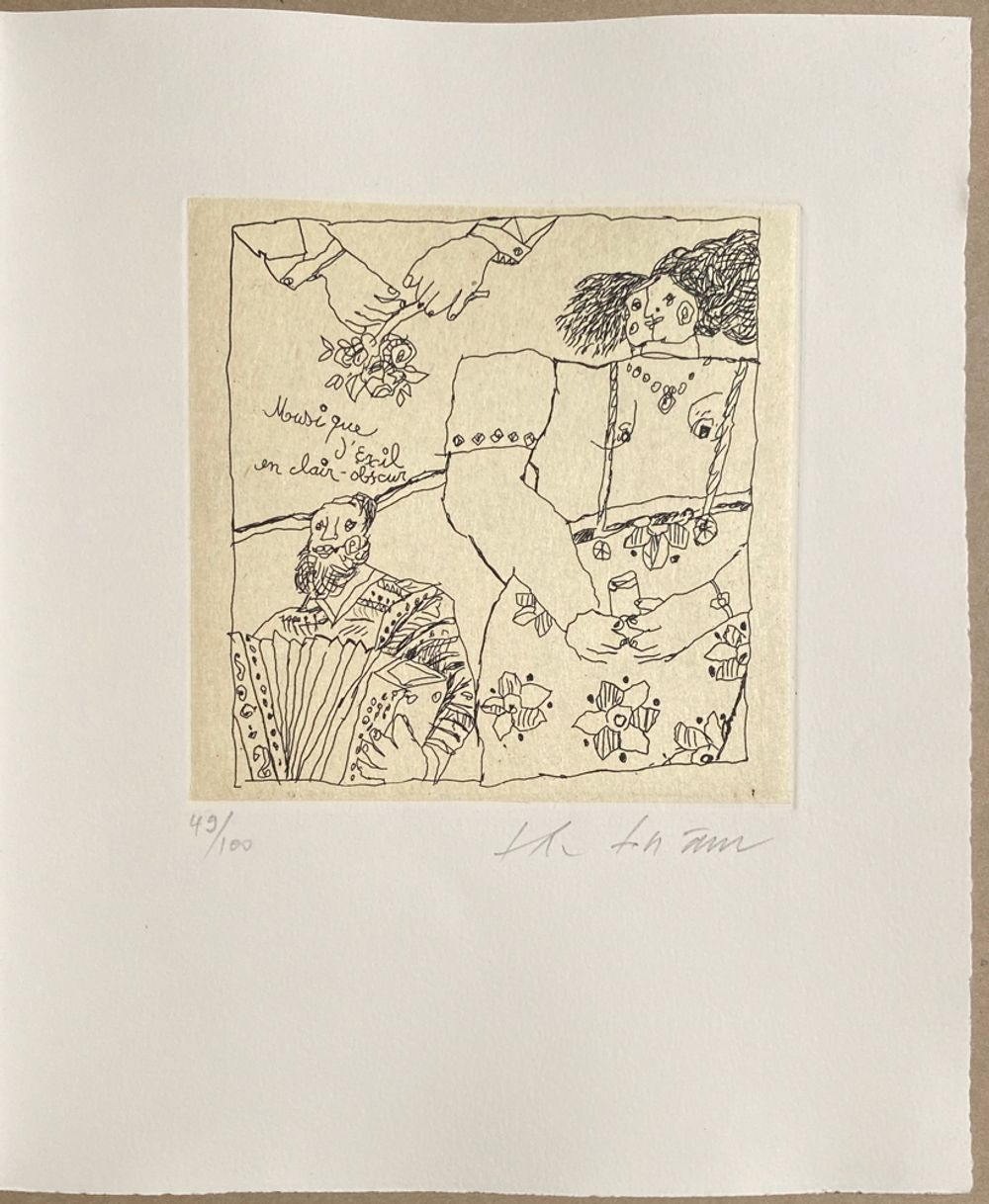 Gouttes d'ombre sur la peau des jours (6 gravures) — vue 2