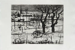 Campagne sous la neige