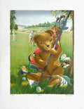 Série ours : Golfer