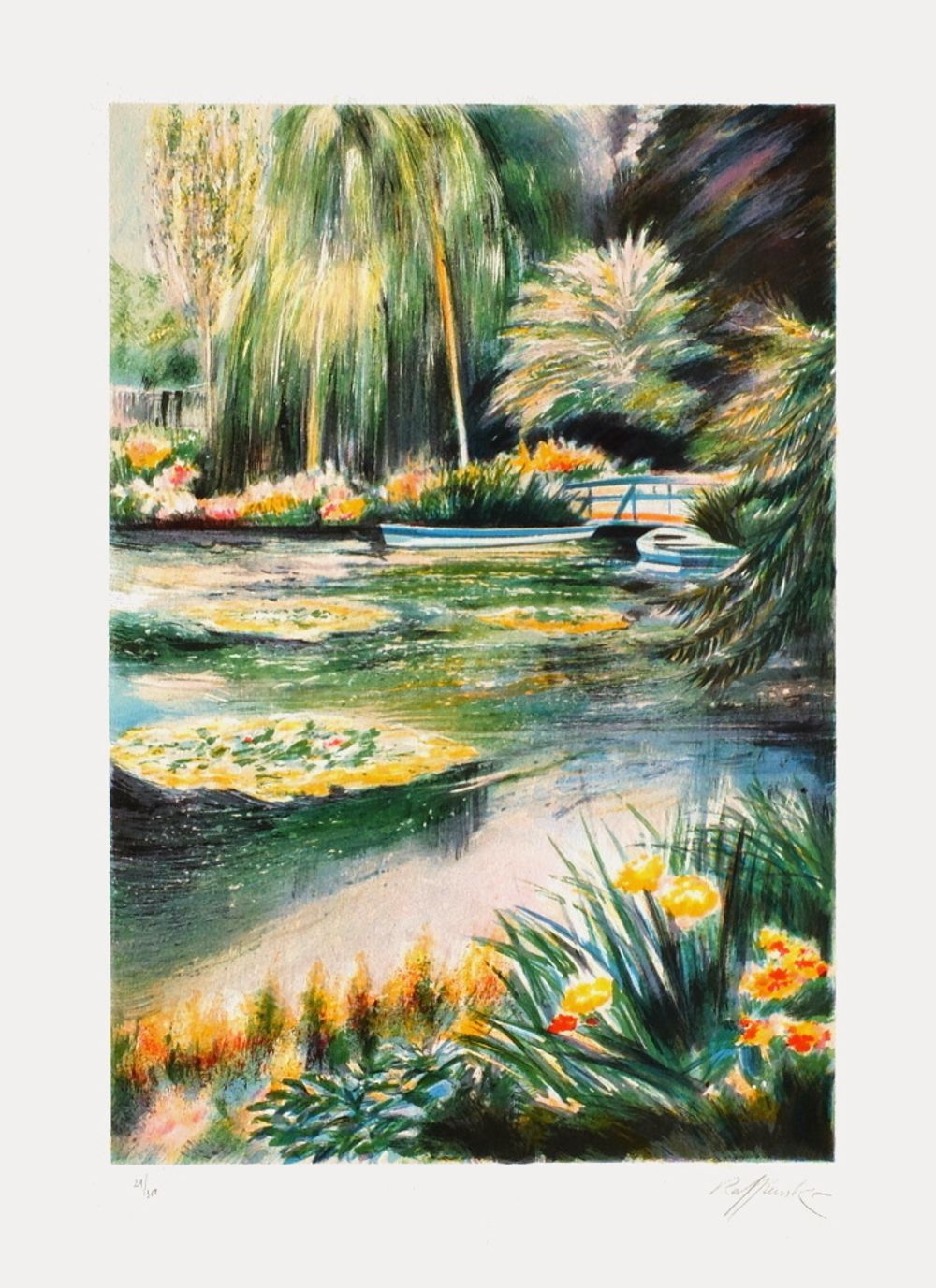 Giverny - Les nymphéas sur le bassin