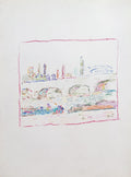 Paris, les quais de la Seine (pastel)