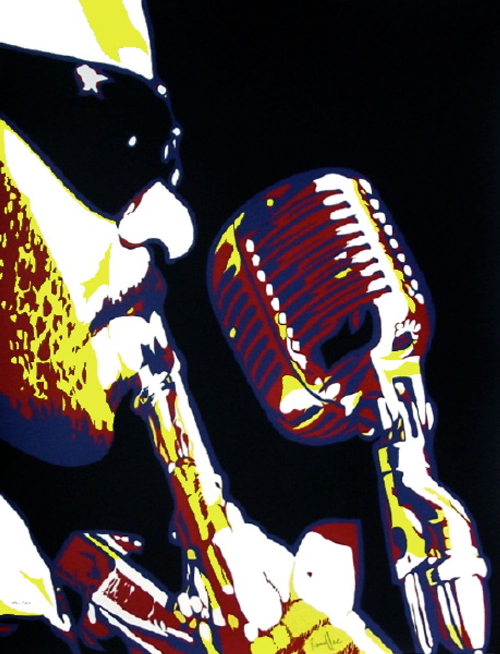 Roland Kirk au micro