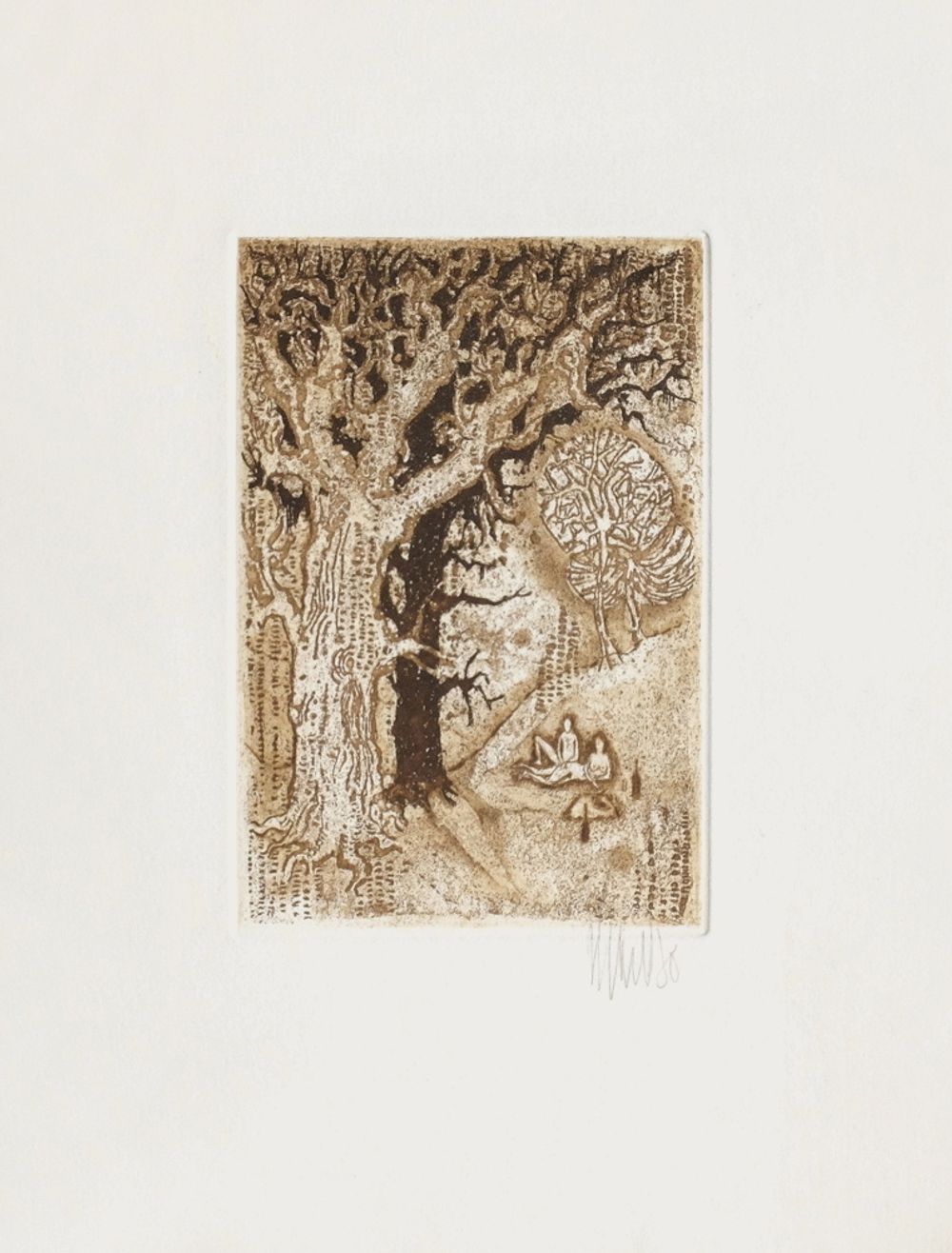 Petite scène de forêt I