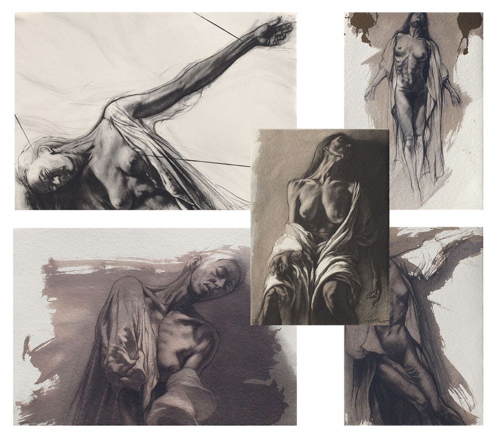 Corps d'extase - (12 lithographies et 1 eau-forte)
