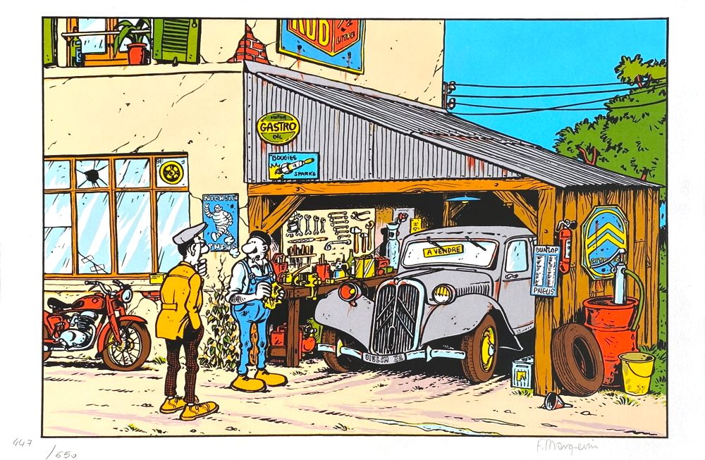 Citroën et la BD (portfolio de 13) — vue 8
