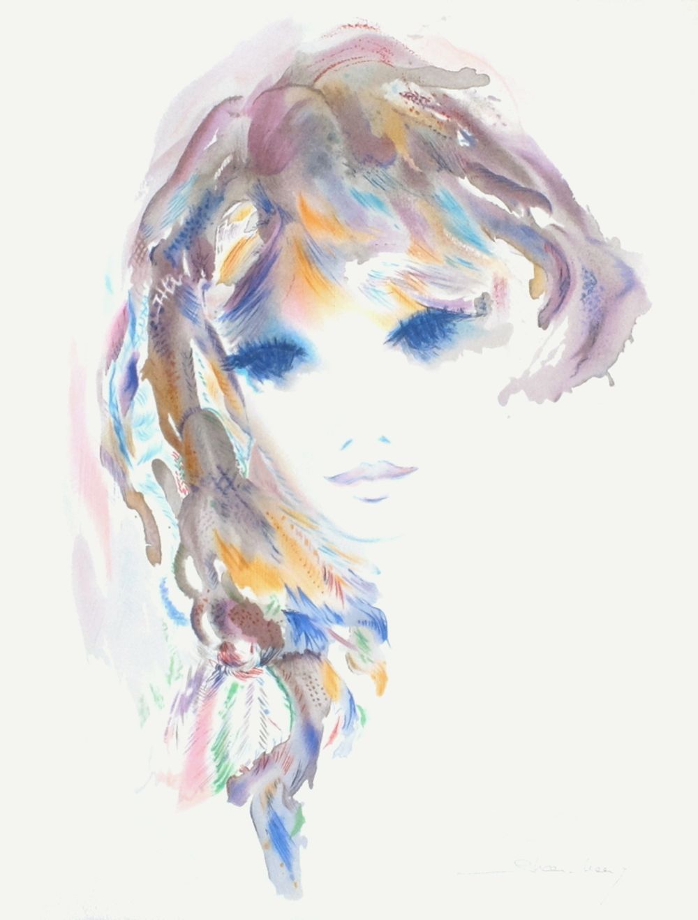 Portrait de jeune fille I