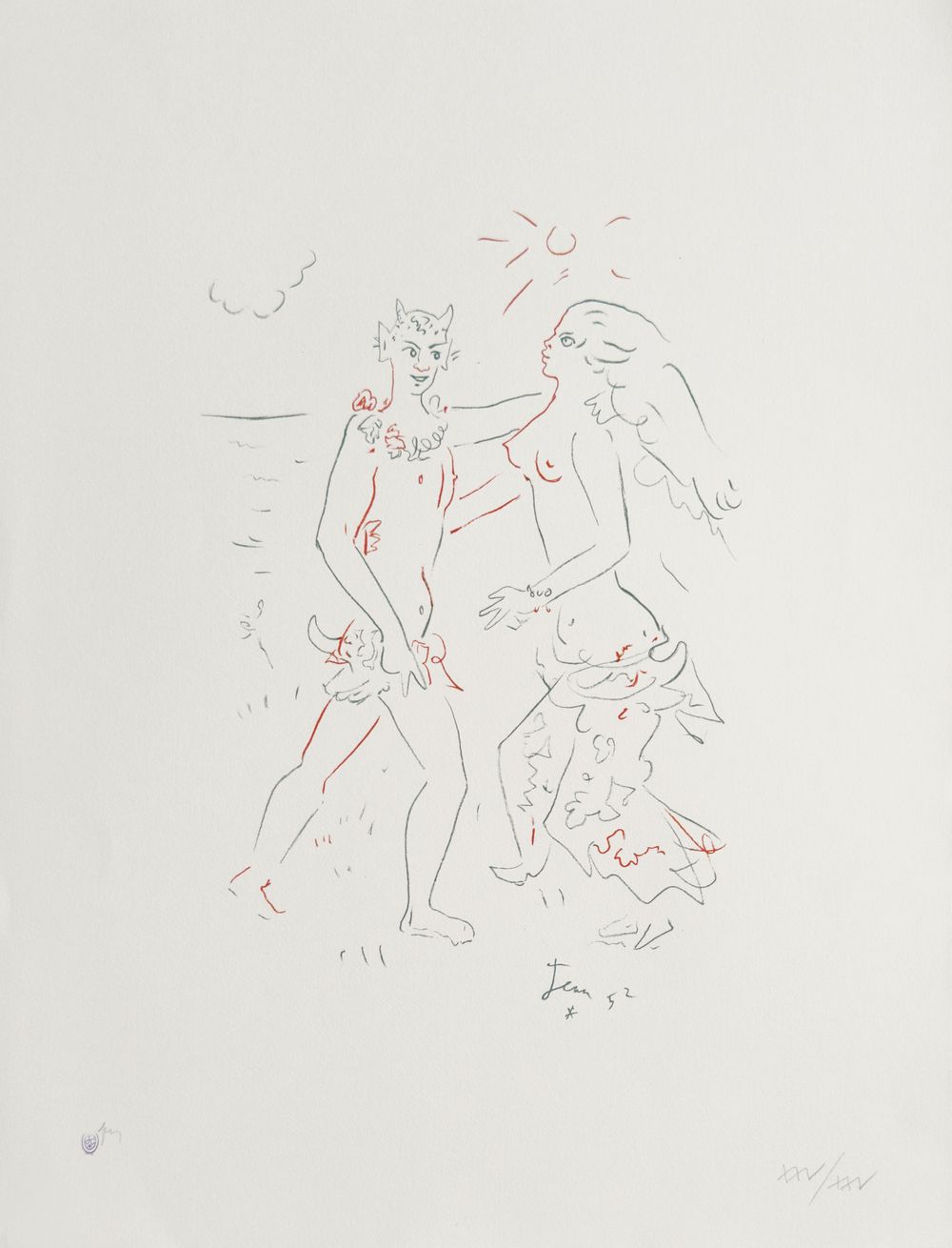 Album - Mourlot - L' Amour d'un Faune