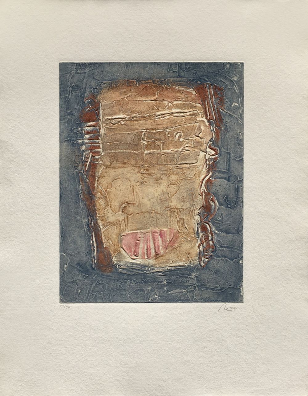 Visage ocre II