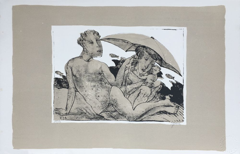Scène de plage V