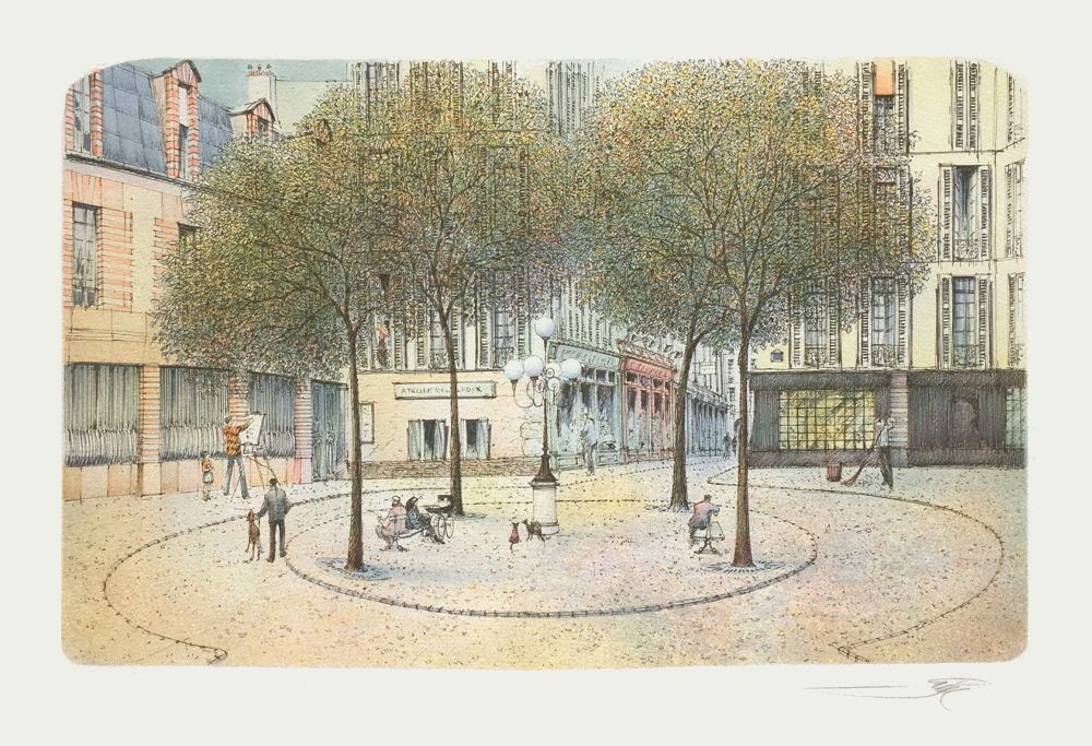 Paris - Place Furstenberg IV