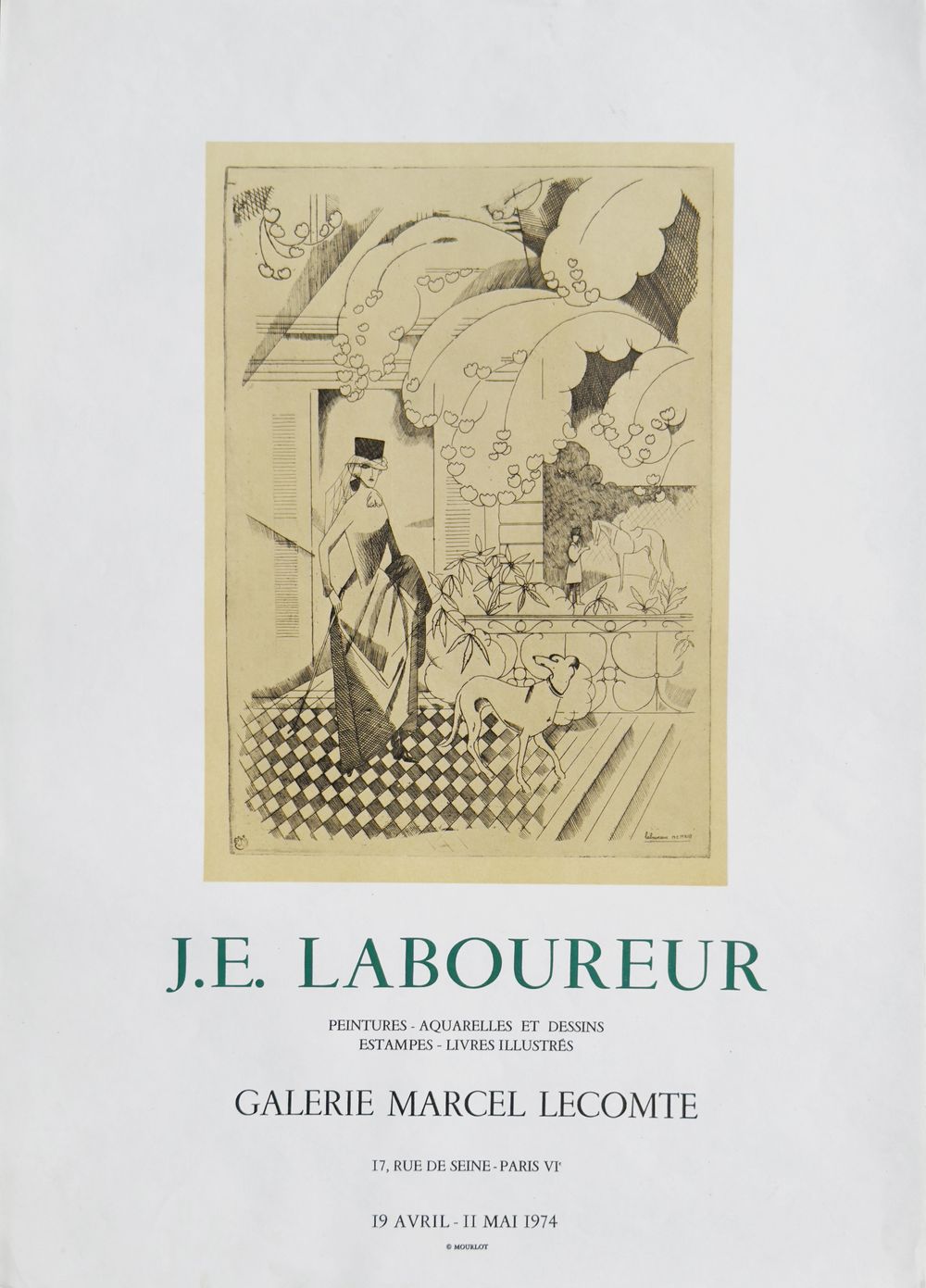 Expo 74 - Galerie Marcel Lecomte