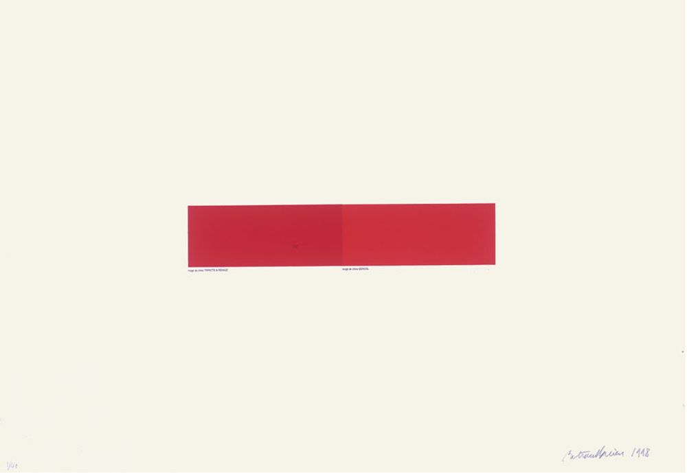Rouge de Chine Tripette et Renaud