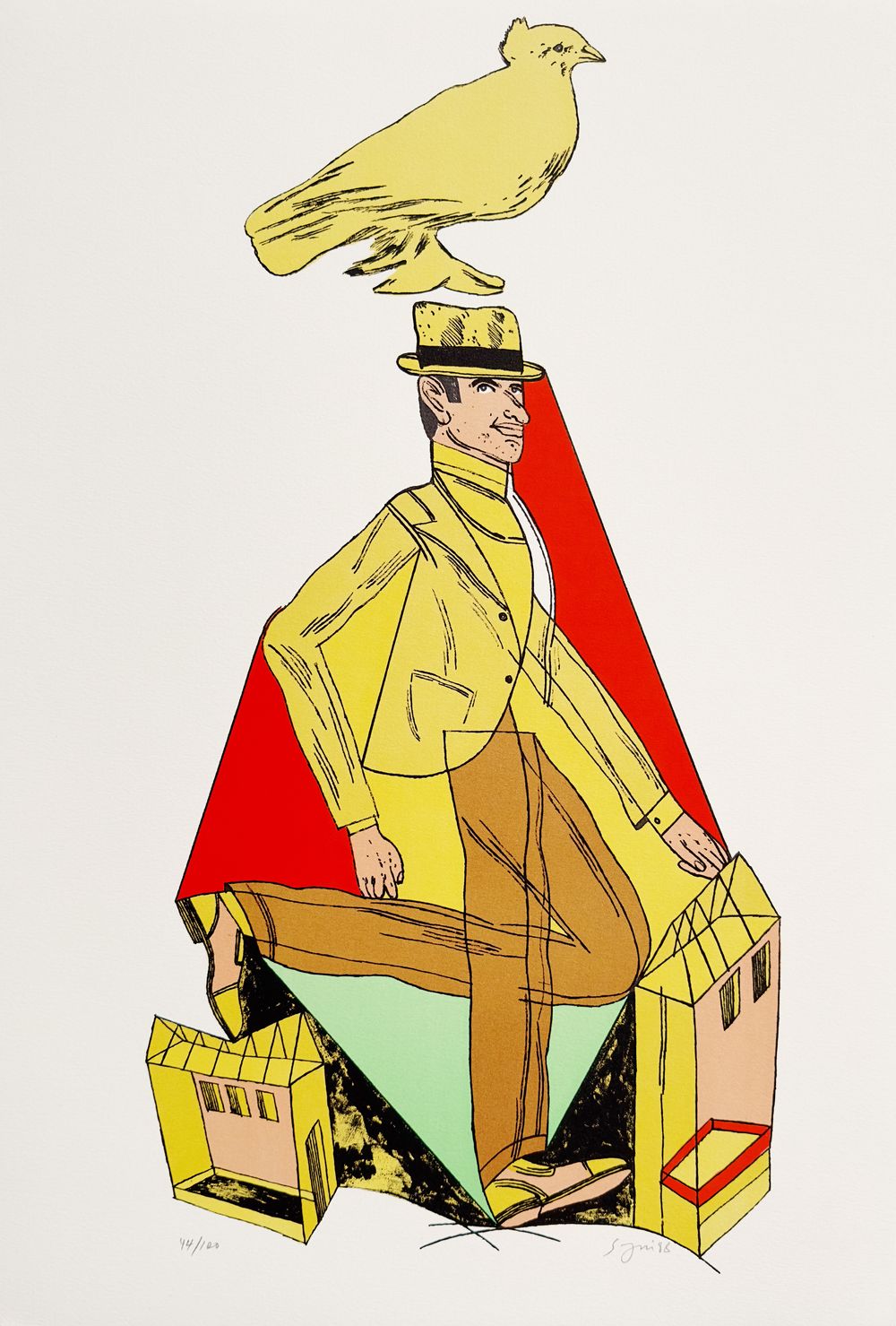 Homme à la colombe