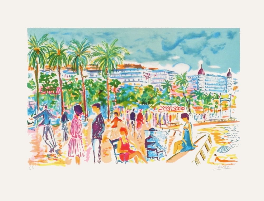 French Riviera - Cannes, après-midi sur La Croisette