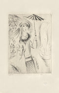 Jeune fille à l'ombrelle