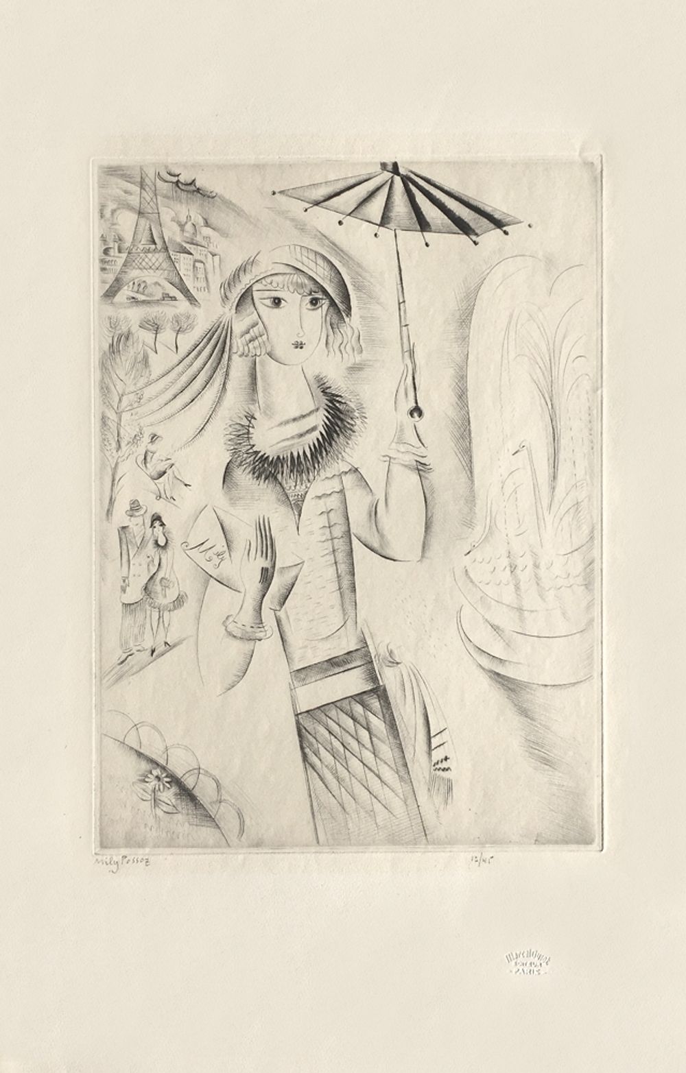 Jeune fille à l'ombrelle