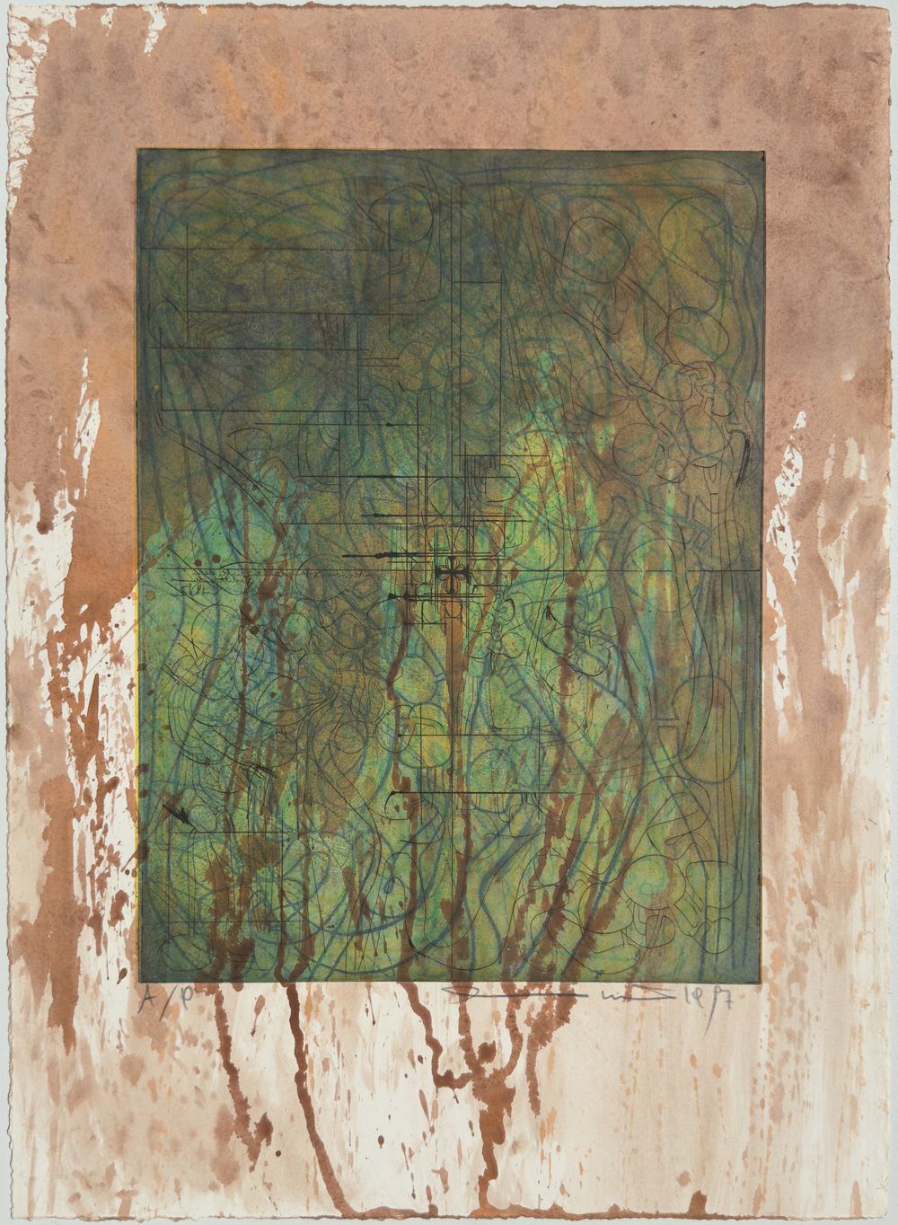 Ohne titel (grun-braun)