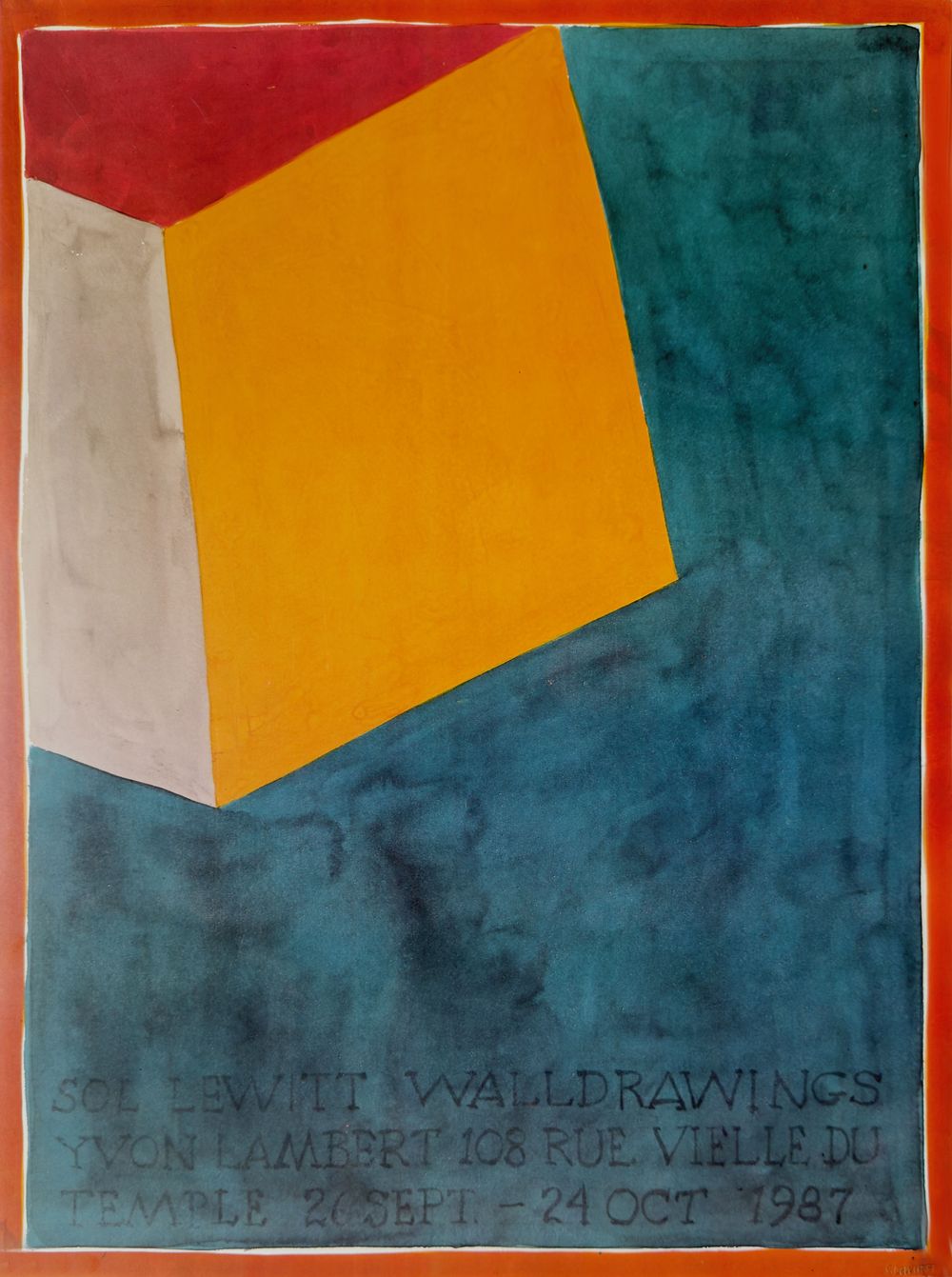 Expo 87 - Wall drawings