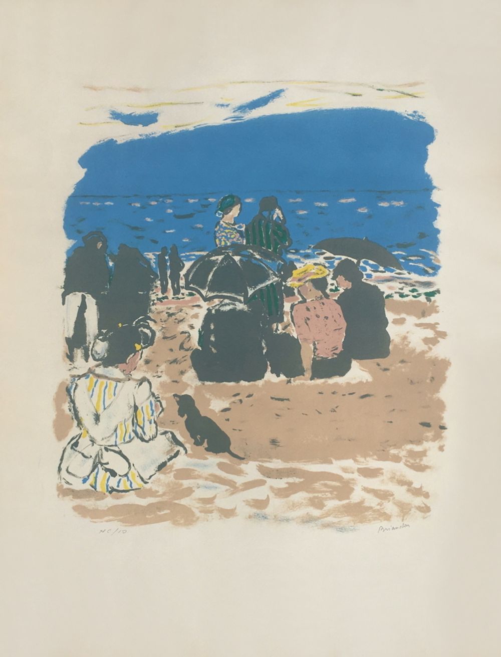 Sur la plage