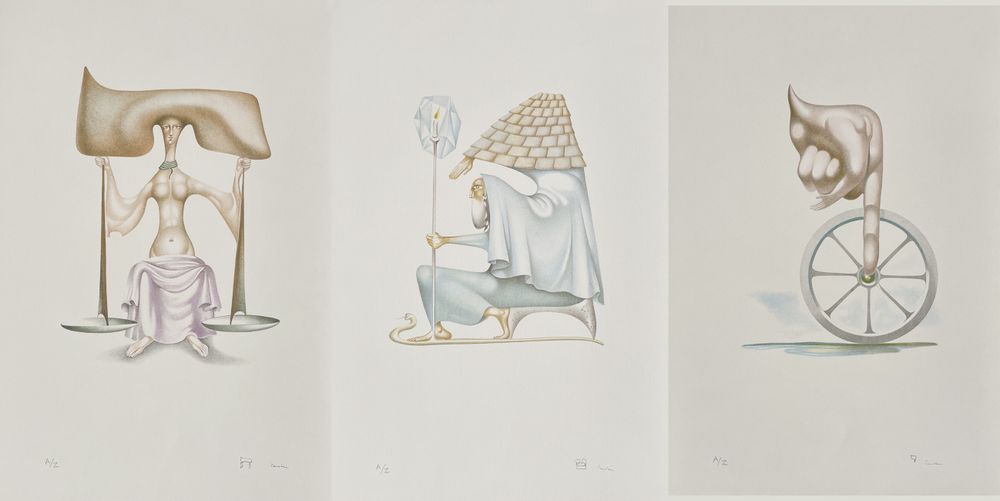 L'alphabet (complete set of 22) — vue 5