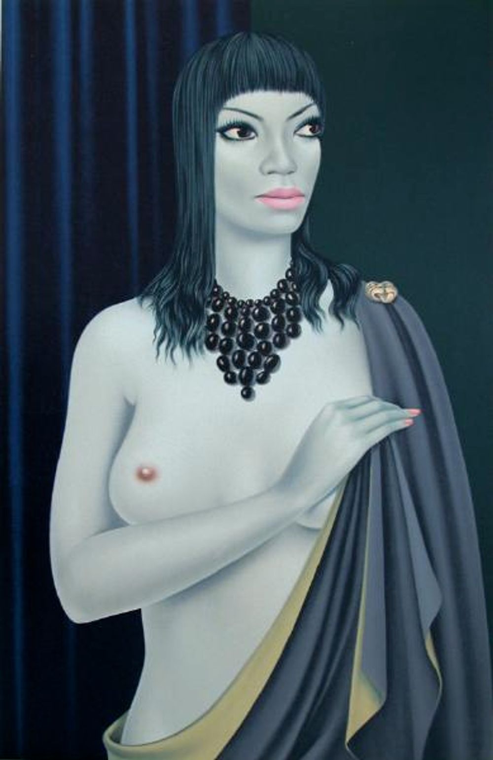 Femme à la cape