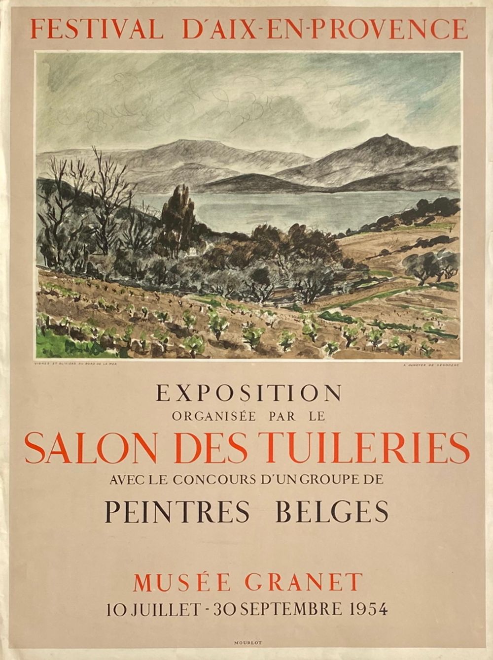 Expo 54 - Festival d'Aix en Provence Musée Granet