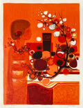 1971 - Femme à la branche fleurie