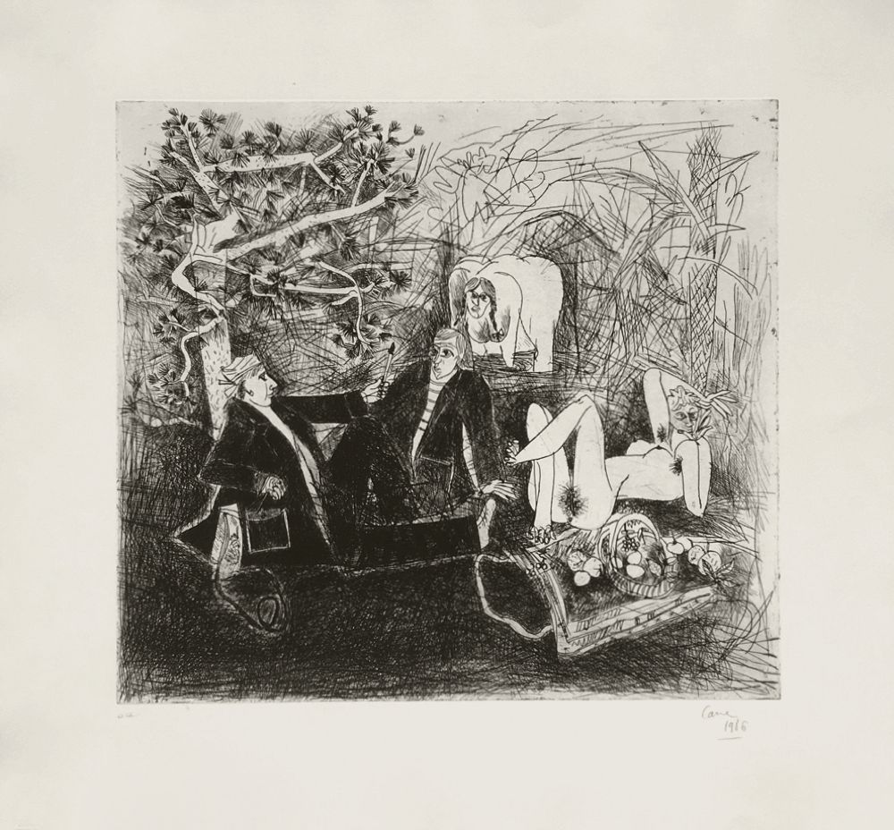 Déjeuner sur l'herbe (2ème état)